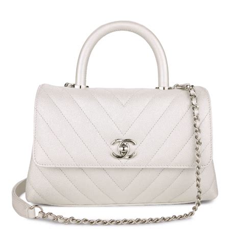 chanel bag in white|chanel pre owned bags.